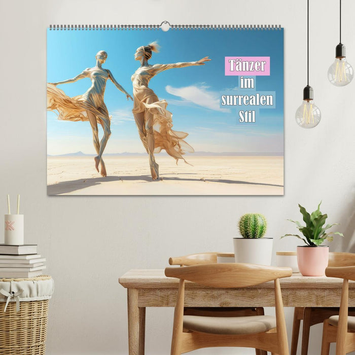 Tänzer im surrealen Stil (CALVENDO Wandkalender 2027)