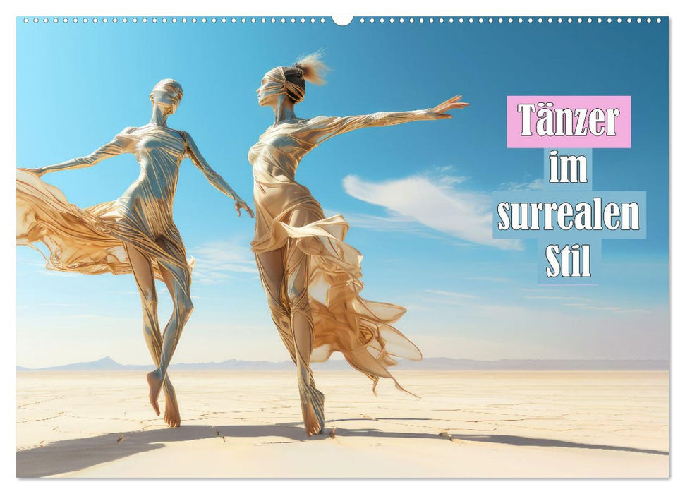 Tänzer im surrealen Stil (CALVENDO Wandkalender 2027)