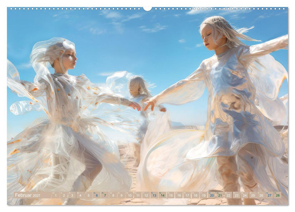 Tänzer im surrealen Stil (CALVENDO Wandkalender 2027)