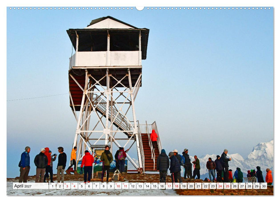 Der POON HILL TREK in NEPAL (CALVENDO Premium Wandkalender 2027)