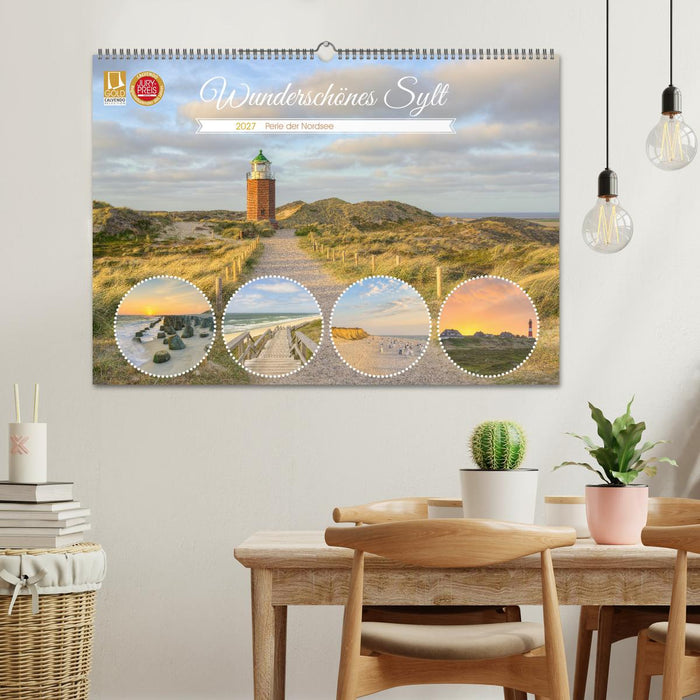 Wunderschönes Sylt - Perle der Nordsee (CALVENDO Wandkalender 2027)