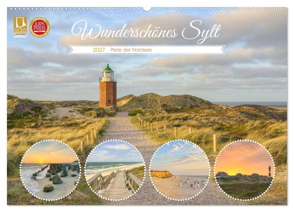 Wunderschönes Sylt - Perle der Nordsee (CALVENDO Wandkalender 2027)