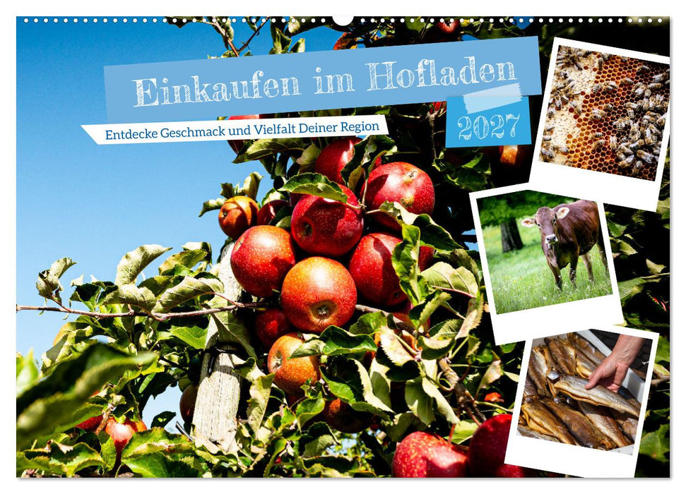 Einkaufen im Hofladen (CALVENDO Wandkalender 2027)