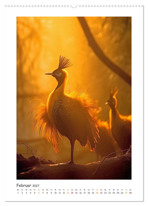 Tanz der Vögel (CALVENDO Premium Wandkalender 2027)