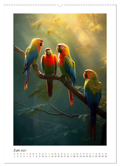 Tanz der Vögel (CALVENDO Wandkalender 2027)