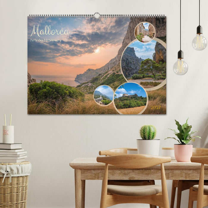 Mallorca - Perle des Mittelmeers (CALVENDO Wandkalender 2027)