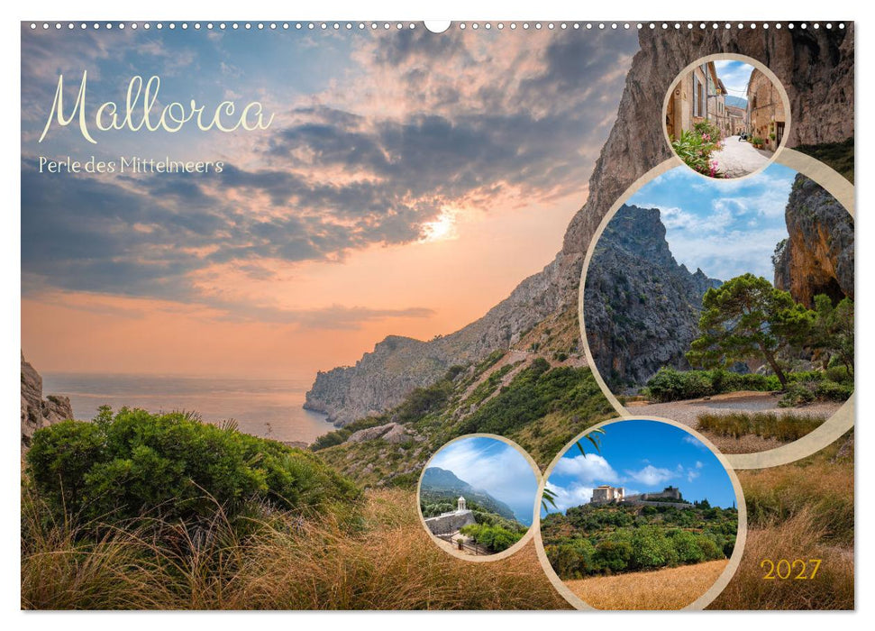 Mallorca - Perle des Mittelmeers (CALVENDO Wandkalender 2027)