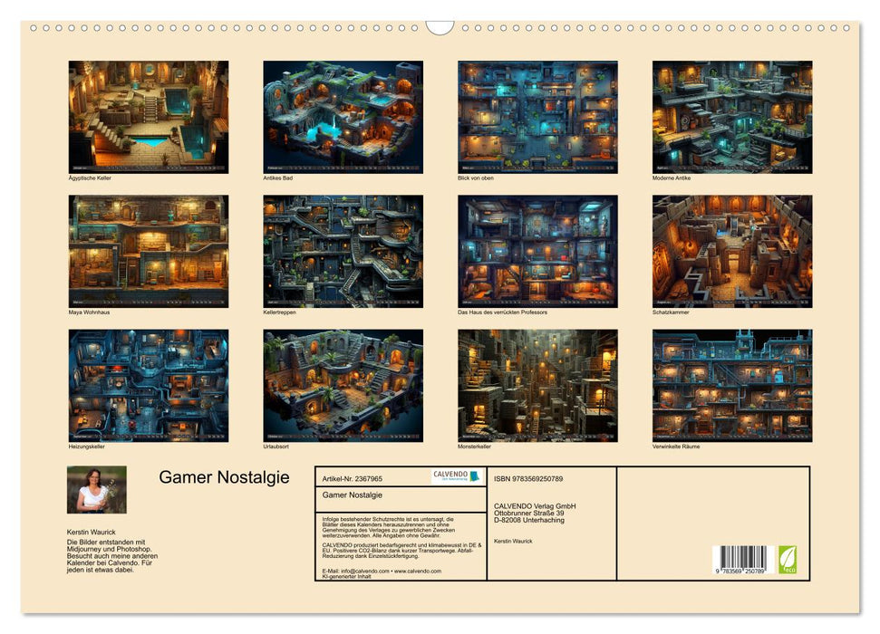 Gamer Nostalgie (CALVENDO Wandkalender 2027)