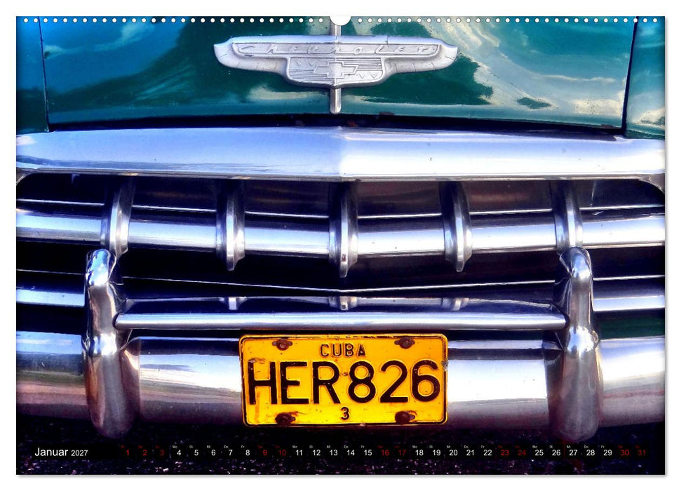 Kombi mit Biss - Als der Chevy Zähne zeigte (CALVENDO Premium Wandkalender 2027)