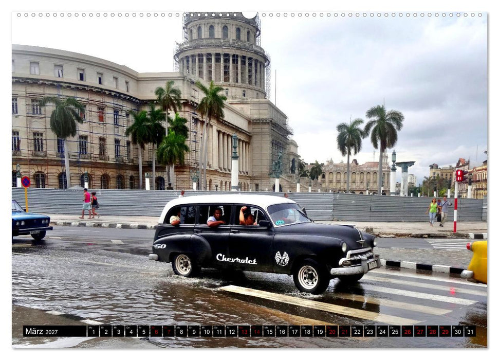 Kombi mit Biss - Als der Chevy Zähne zeigte (CALVENDO Premium Wandkalender 2027)