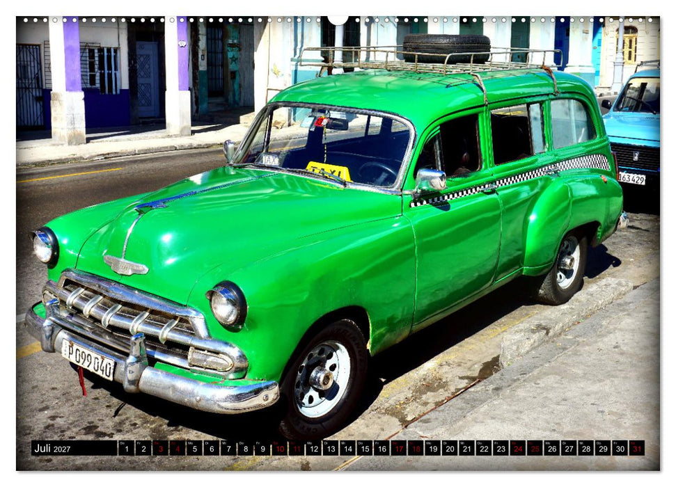 Kombi mit Biss - Als der Chevy Zähne zeigte (CALVENDO Premium Wandkalender 2027)