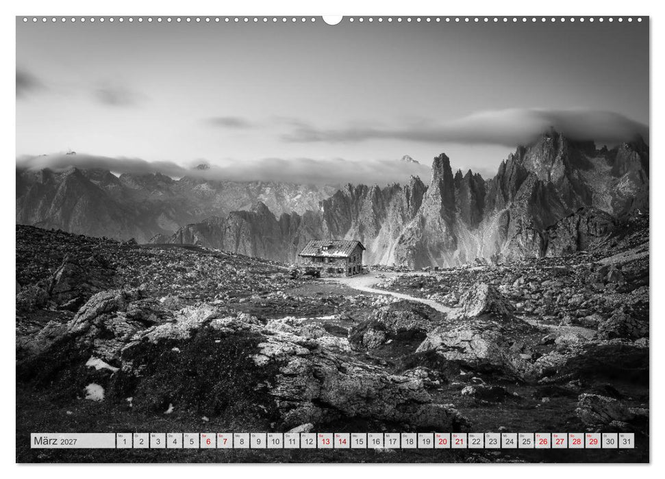 Monochrome Wonders (CALVENDO Wandkalender 2027)
