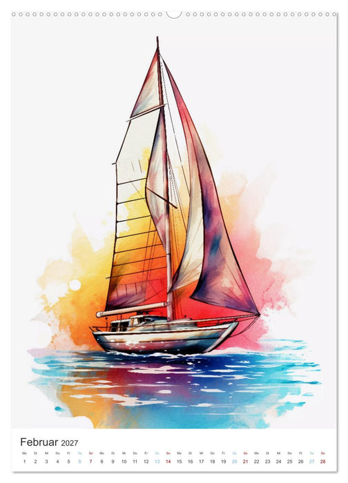 Segeln und Regatta (CALVENDO Wandkalender 2027)