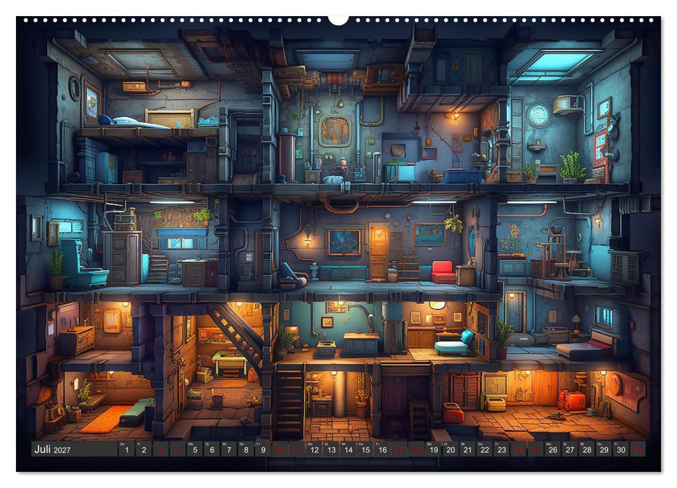 Gamer Nostalgie (CALVENDO Premium Wandkalender 2027)