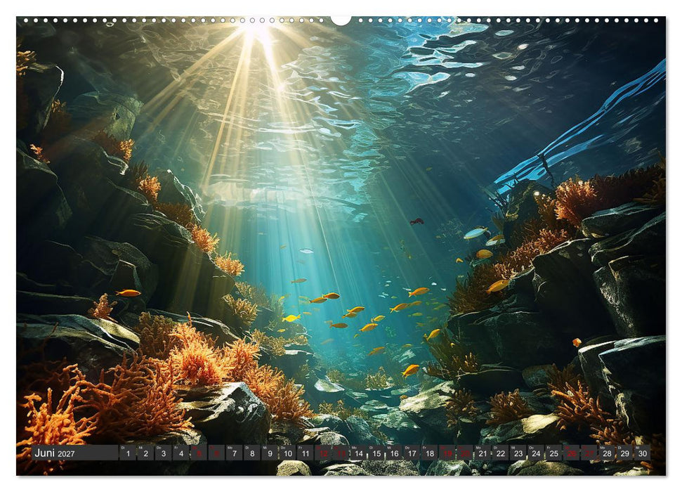 Kalte klare Welt (CALVENDO Premium Wandkalender 2027)