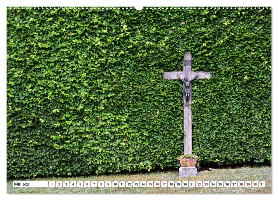 Kreuze und Kruzifixe rund um Simmerath in der Eifel (CALVENDO Premium Wandkalender 2027)