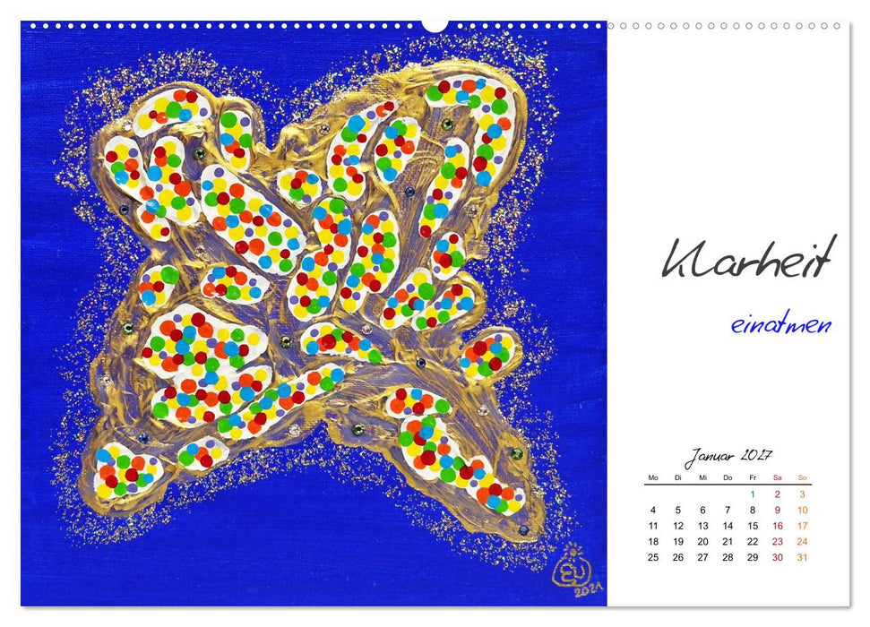 SeelenFreudeBilder - Strahlende Impulse zum Loslassen und Träumen (CALVENDO Wandkalender 2027)