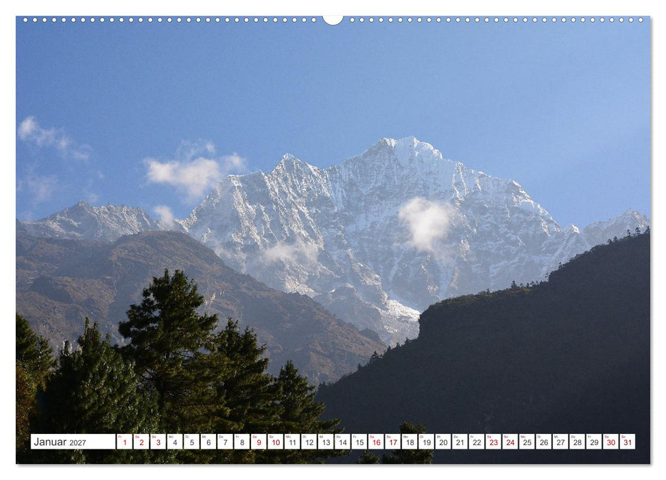 Im Reich des Sagarmatha (CALVENDO Wandkalender 2027)