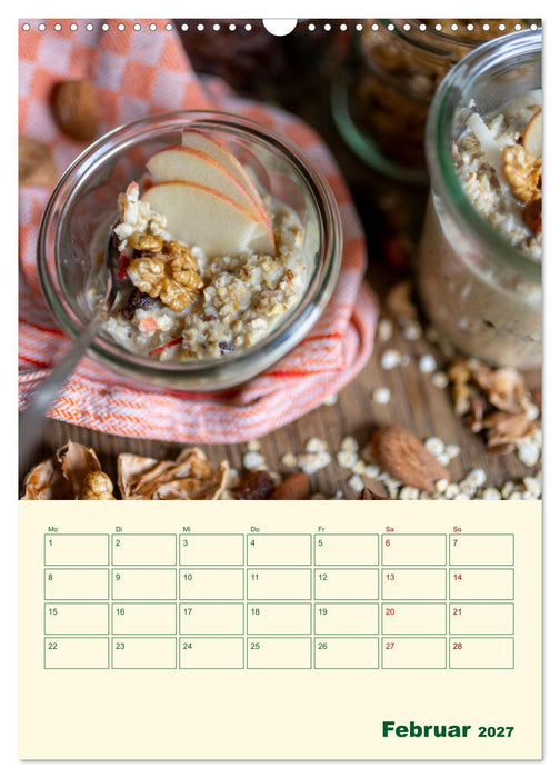 Vegetarische Vier Jahreszeiten (CALVENDO Wandkalender 2027)