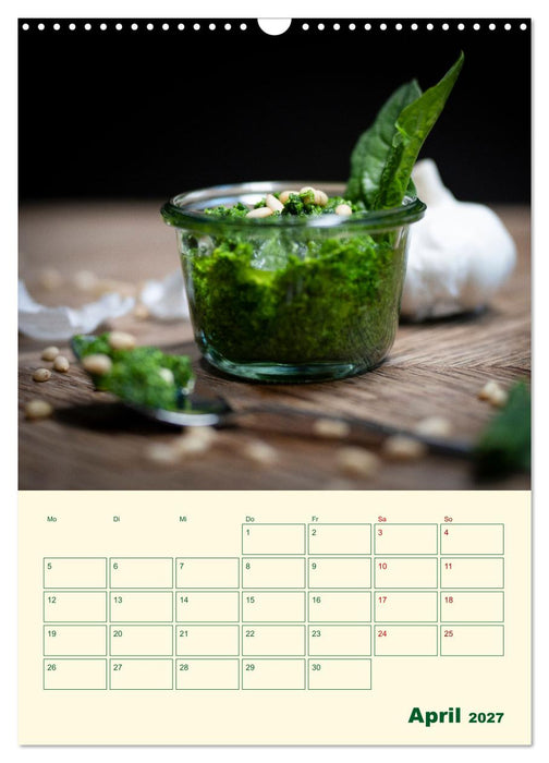 Vegetarische Vier Jahreszeiten (CALVENDO Wandkalender 2027)