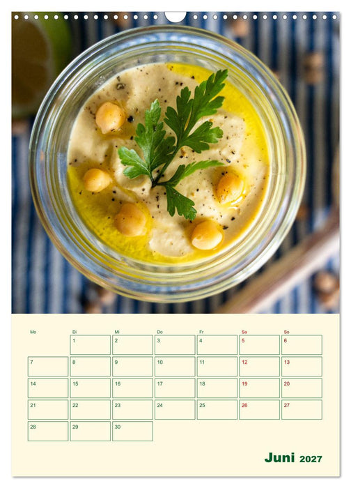 Vegetarische Vier Jahreszeiten (CALVENDO Wandkalender 2027)