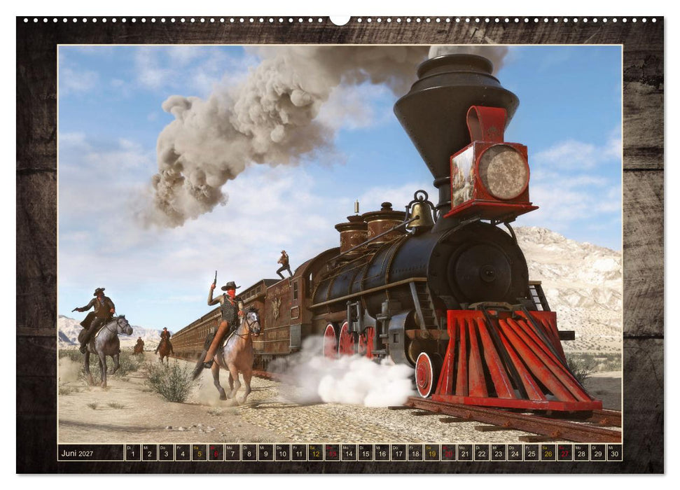 Wild West Outlaws (CALVENDO Premium Wandkalender 2027)