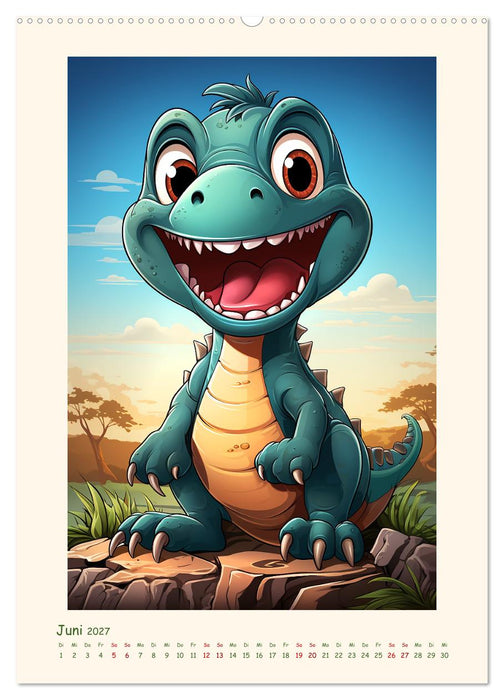 Happy Dinos (CALVENDO Wandkalender 2027)