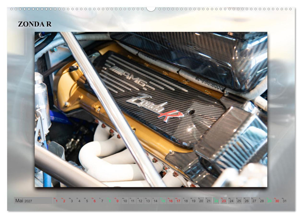 Pagani italienische Automobilkunst (CALVENDO Wandkalender 2027)