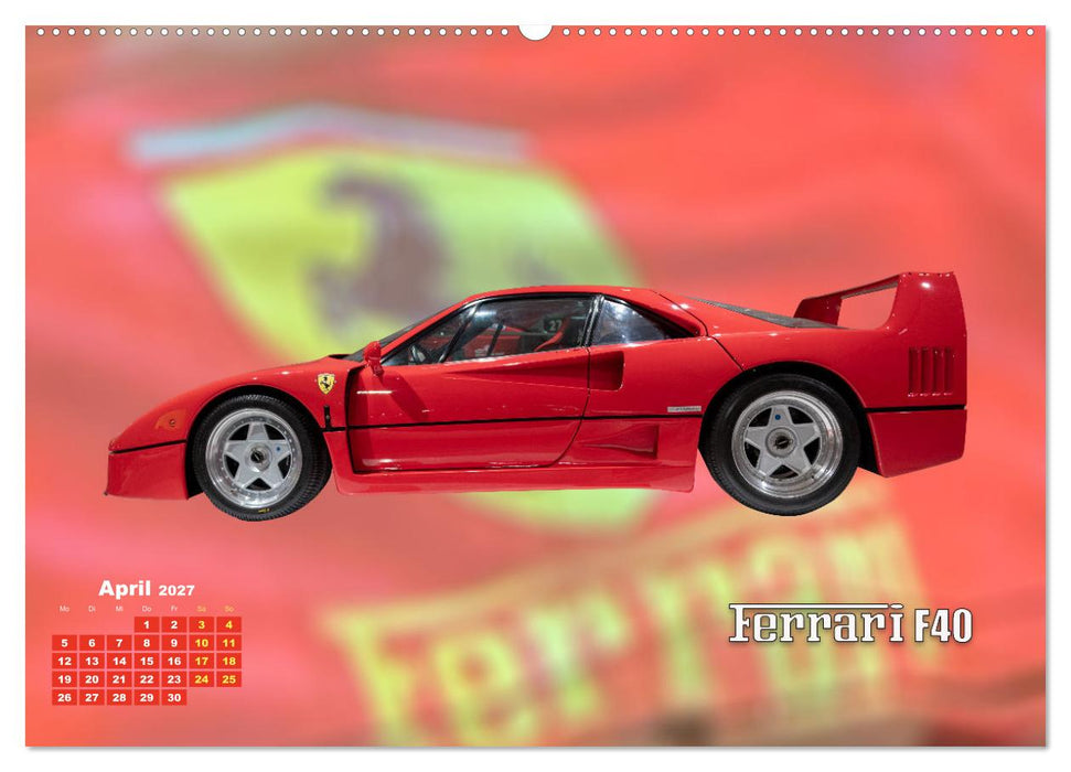Ferrari - Synonym für Motorsport (CALVENDO Wandkalender 2027)