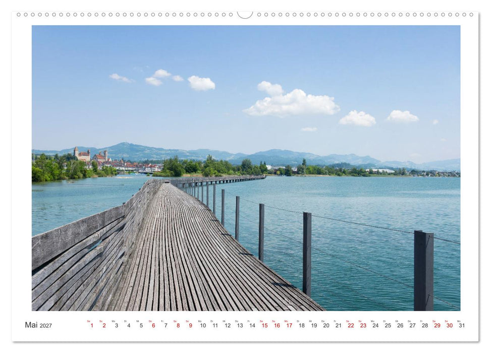 Unterwegs in der Schweiz: Wandern zu märchenhaften Bergen und Seen (CALVENDO Wandkalender 2027)
