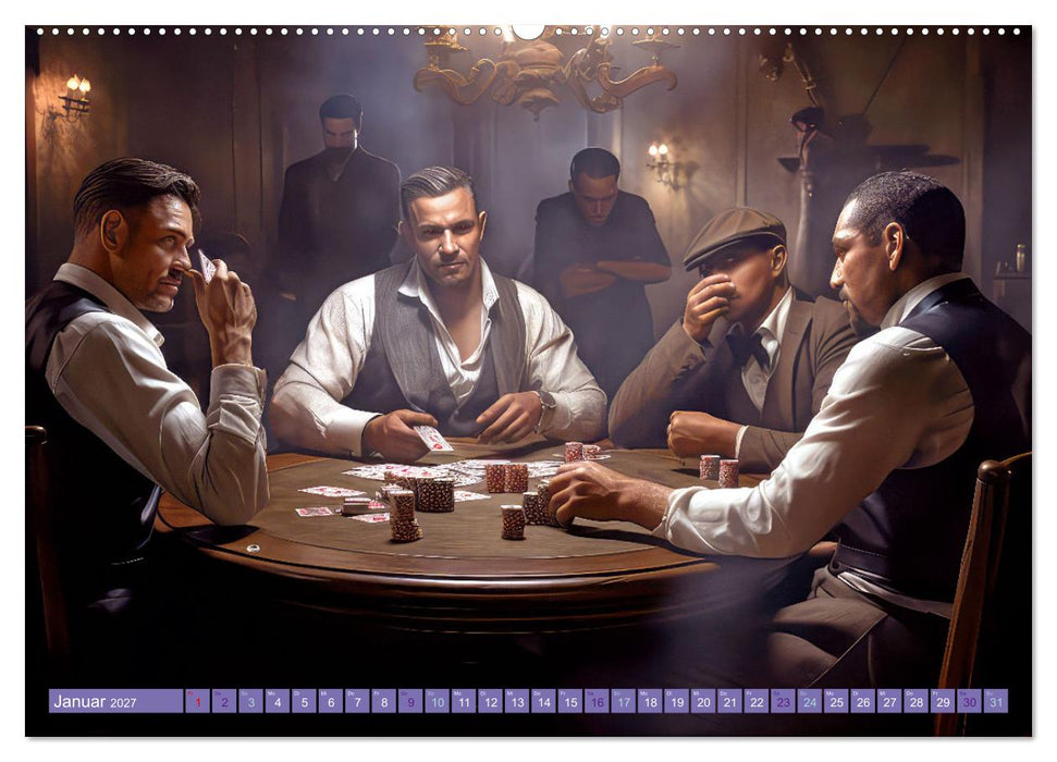 Die Welt der Pokerspieler (CALVENDO Wandkalender 2027)