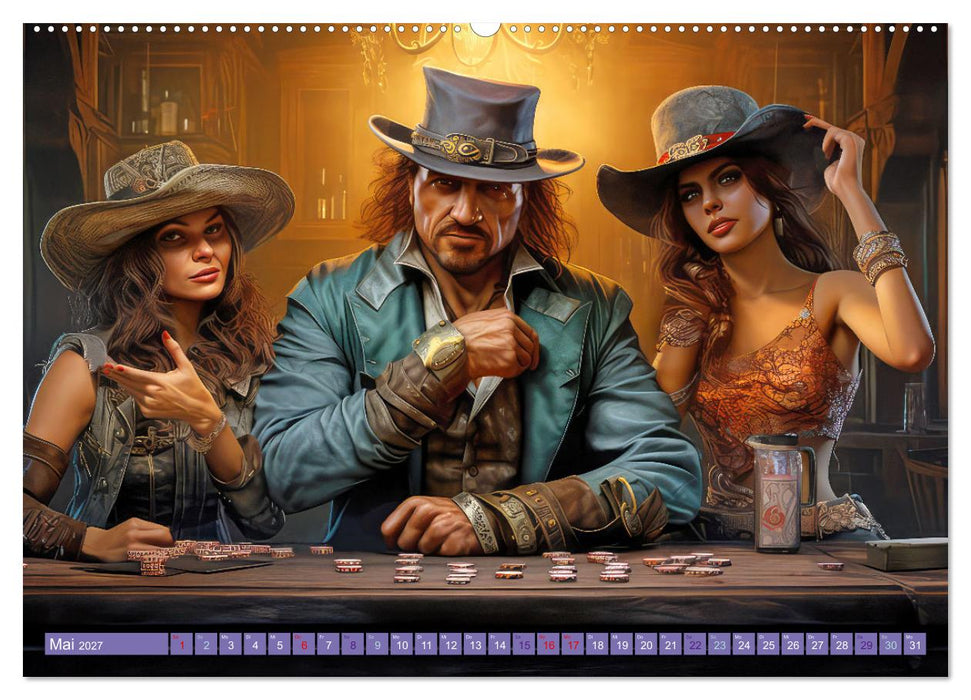 Die Welt der Pokerspieler (CALVENDO Wandkalender 2027)