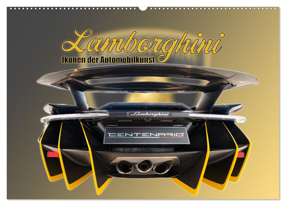 Ikonen der Automobilkunst (CALVENDO Wandkalender 2027)