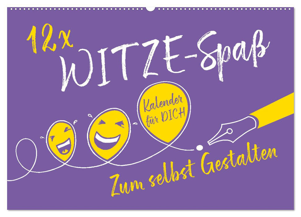 12 x WITZE-Spaß - Bastelkalender (CALVENDO Wandkalender 2027)