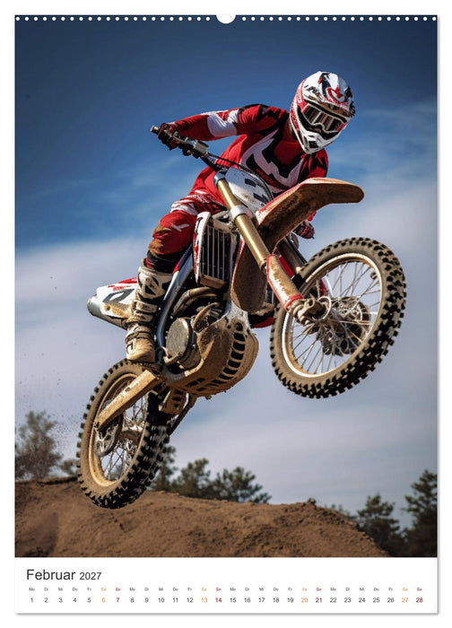 Motocross - Mit Leib und Seele dabei (CALVENDO Premium Wandkalender 2027)
