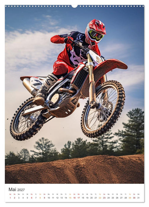 Motocross - Mit Leib und Seele dabei (CALVENDO Premium Wandkalender 2027)
