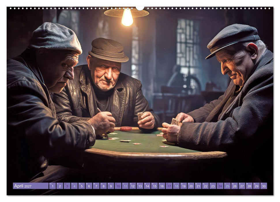 Die Welt der Pokerspieler (CALVENDO Premium Wandkalender 2027)