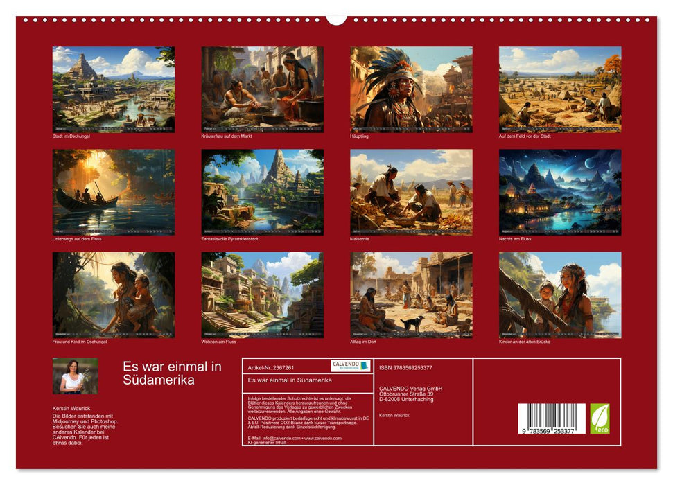 Es war einmal in Südamerika (CALVENDO Premium Wandkalender 2027)
