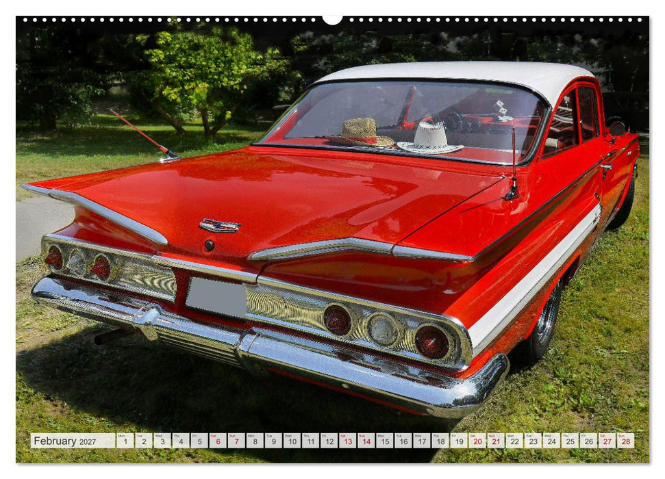 American Classic Cars - Photo collection (CALVENDO Monthly Calendar 2027)