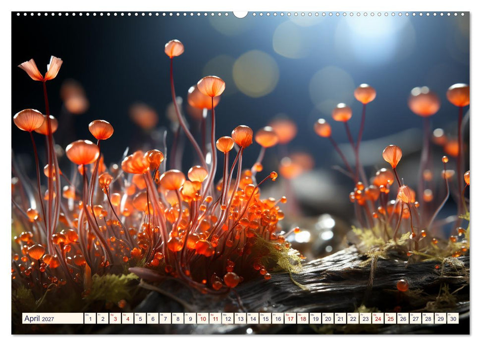 Wunderwelt Mikrokosmos (CALVENDO Premium Wandkalender 2027)