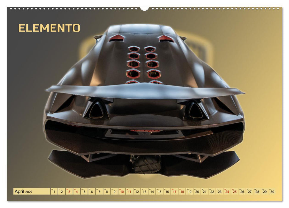 Ikonen der Automobilkunst (CALVENDO Premium Wandkalender 2027)