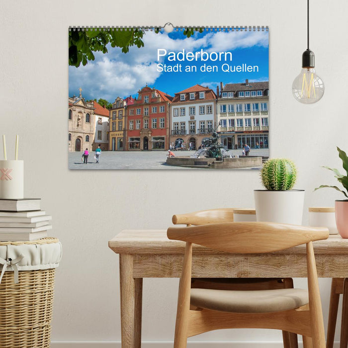 PADERBORN - Stadt an den Quellen (CALVENDO Wandkalender 2027)