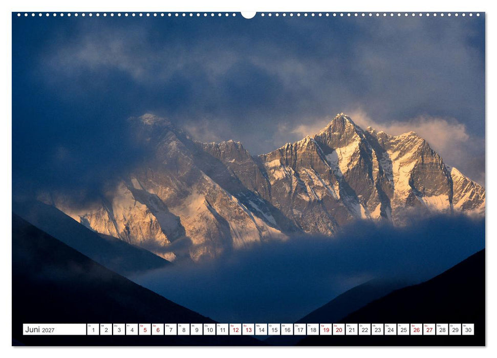 Im Reich des Sagarmatha (CALVENDO Premium Wandkalender 2027)