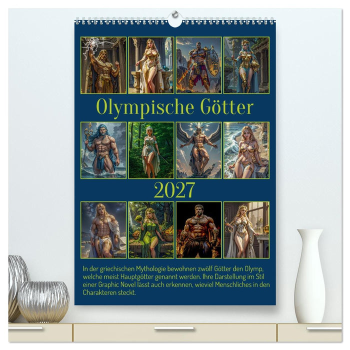 Olympische Götter (CALVENDO Premium Wandkalender 2027)
