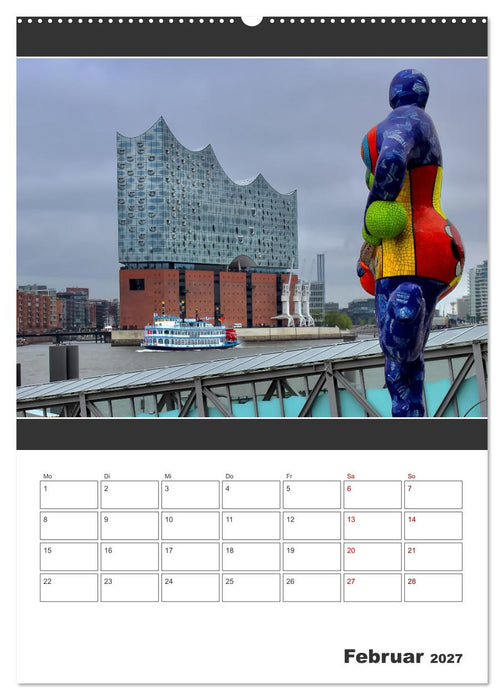 Wahrzeichen Elphi (CALVENDO Wandkalender 2027)