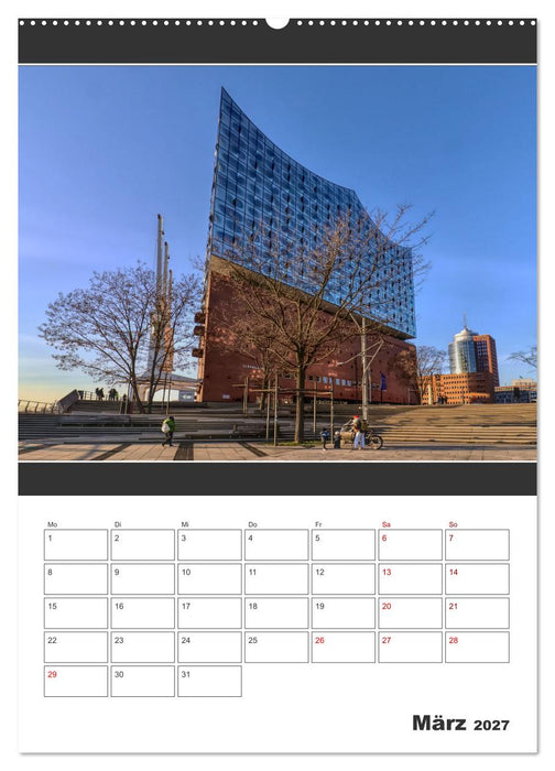 Wahrzeichen Elphi (CALVENDO Wandkalender 2027)