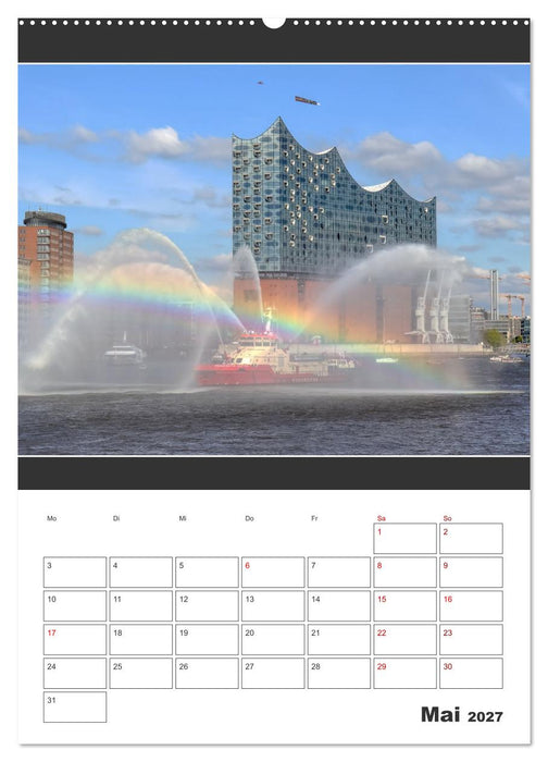 Wahrzeichen Elphi (CALVENDO Wandkalender 2027)