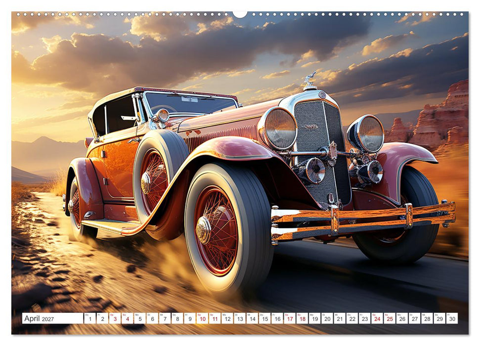 Alte Flitzer (CALVENDO Premium Wandkalender 2027)