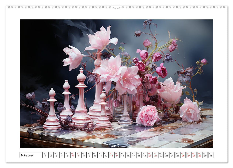 Schach Matt (CALVENDO Premium Wandkalender 2027)