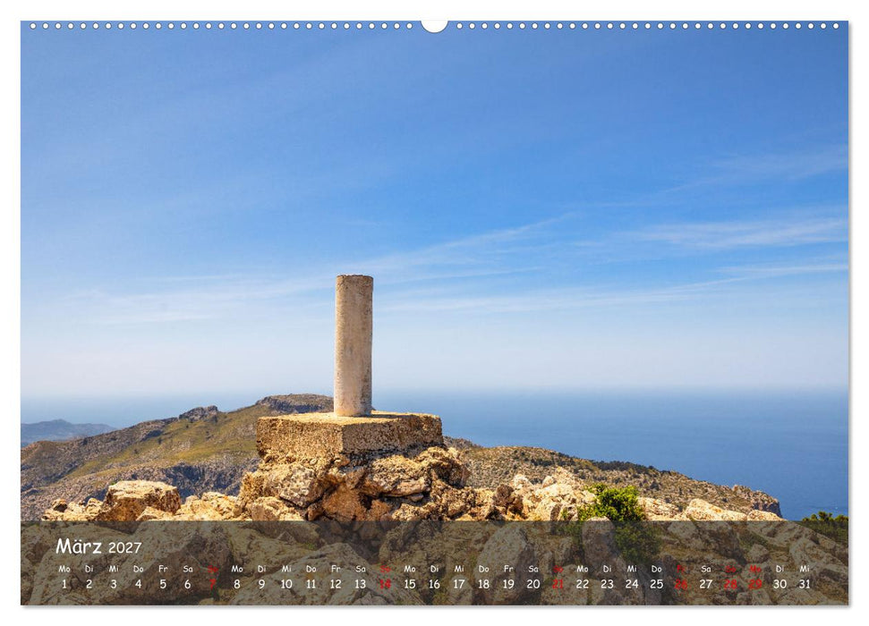Bergparadies Mallorca (CALVENDO Wandkalender 2027)